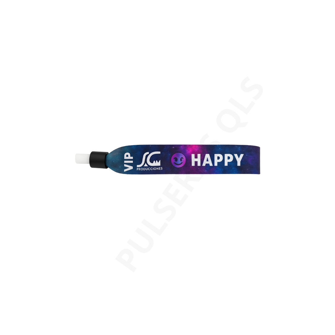 Pulseras de tela personalizadas