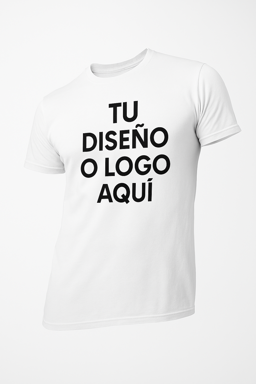 Polera Blanca Estampado En Sublimación Personalizada