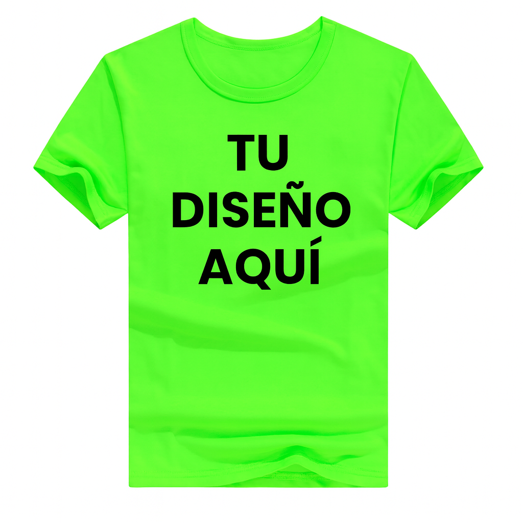 Polera Manga Corta 100% Dryfit  – DISEÑO Tamaño A4